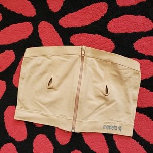 Medela Hands Free Pumping Bra nude beige Large